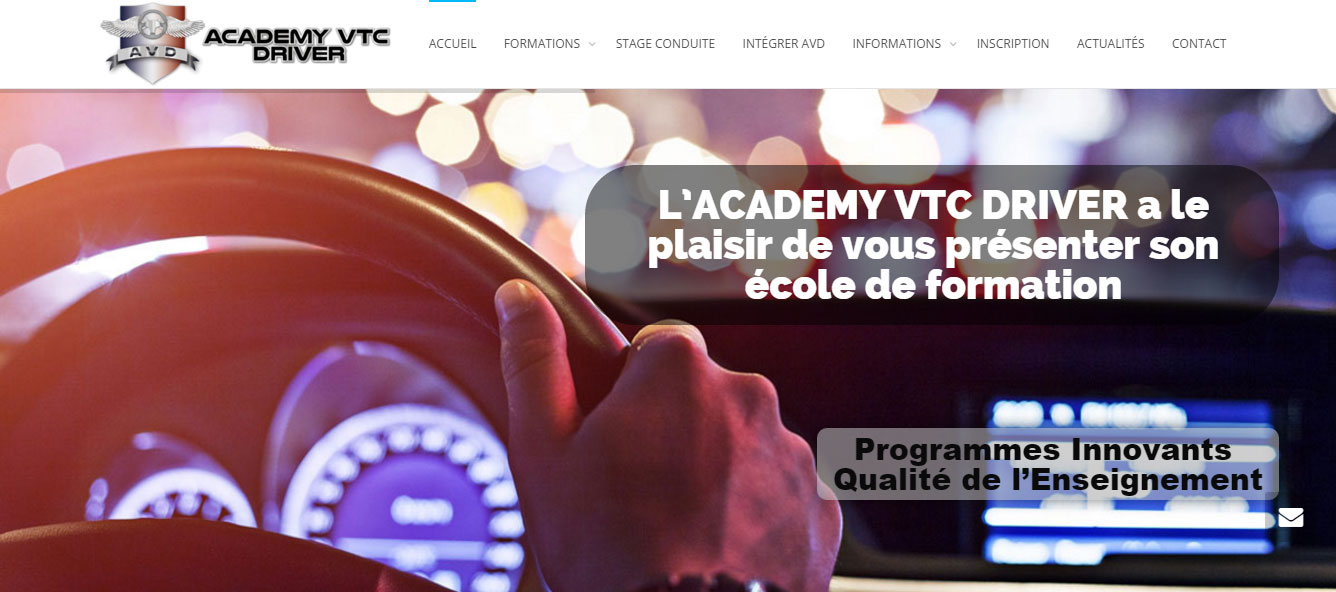 AVD, Un projet de l'agence web CréaSites Bordeaux